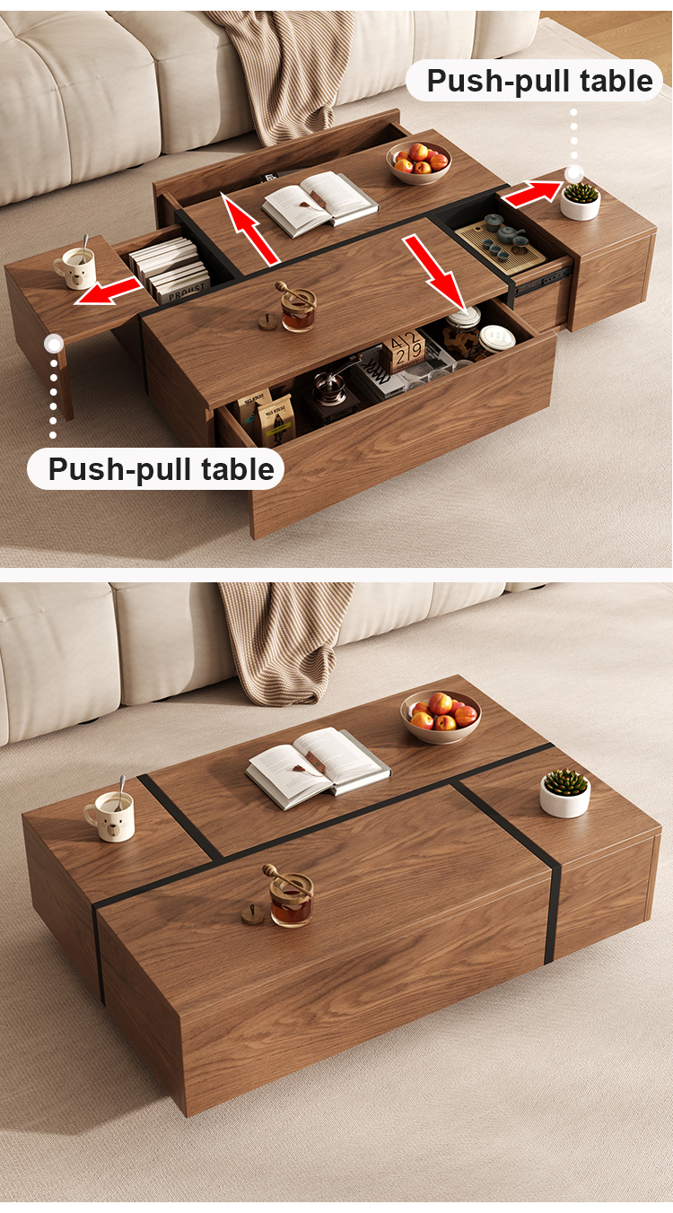 Living Room Telescopic Coffee Table Overview