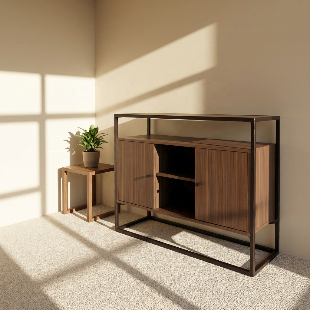 Custom Modern Living Room Retro Style Sideboard Sideboard For Apartment Furniture