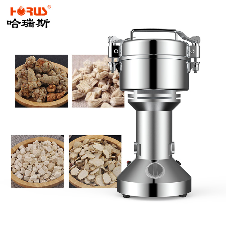 Mini molino hidráulico de arroz, maíz y dal, pulverizador de alimentos secos, molino de harina, maíz, especias, chile, café