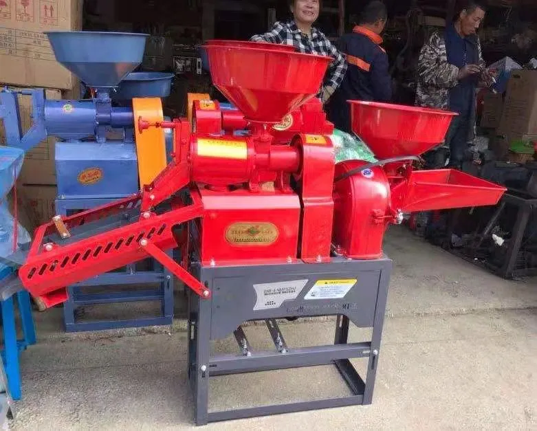 Máquina separadora de arroz verde automática, mini molino de arroz