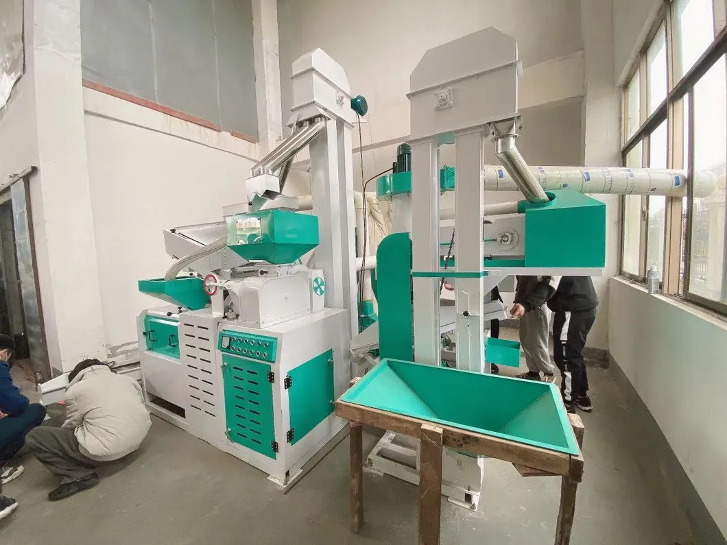 15tons Conjunto Completo de Máquina de Arroz Automática Completa