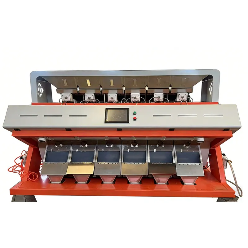 6 intelligent chute color sorter