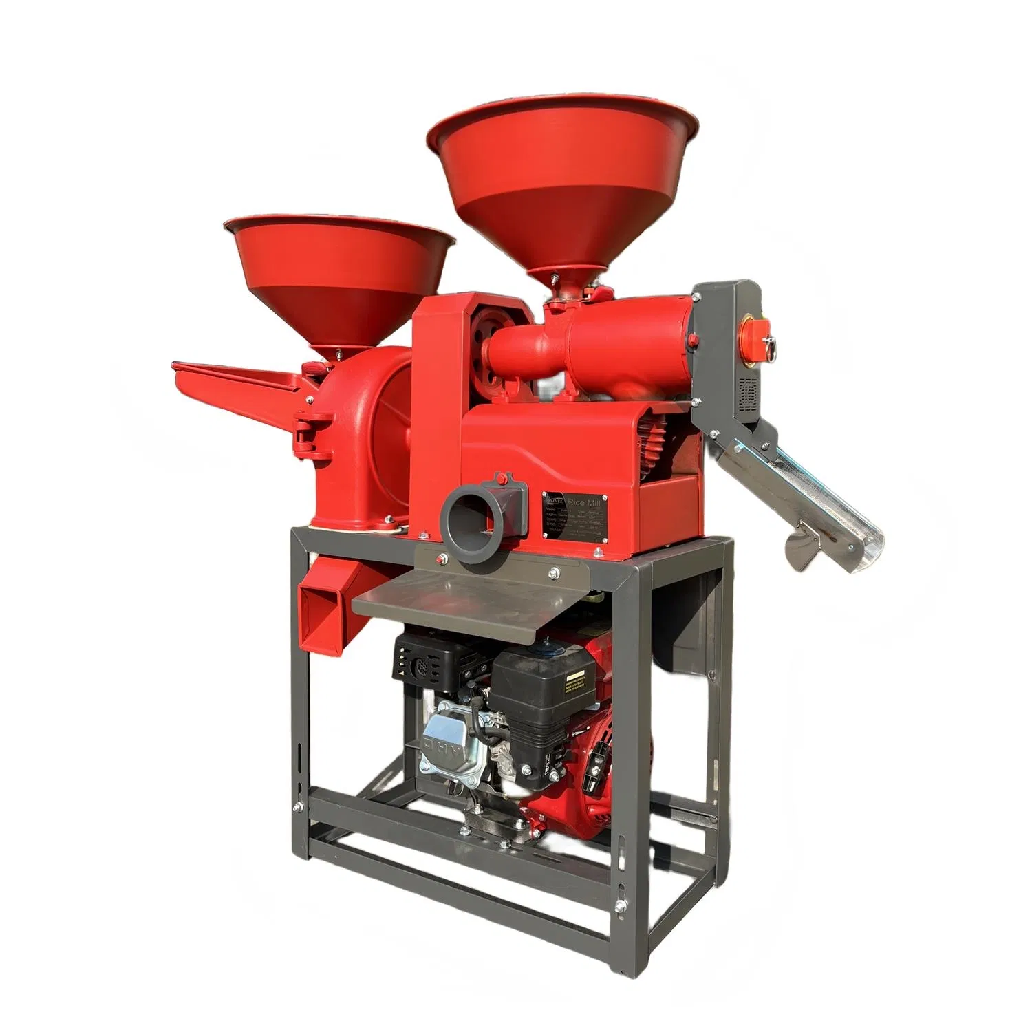 Máquina de procesamiento de cáscara de arroz totalmente automática combinada con molino de arroz