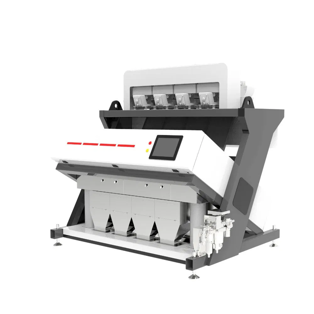 Máquina de clasificación de cacahuetes duradera, clasificador de color CCD de China para frijoles, legumbres, granos y arroz