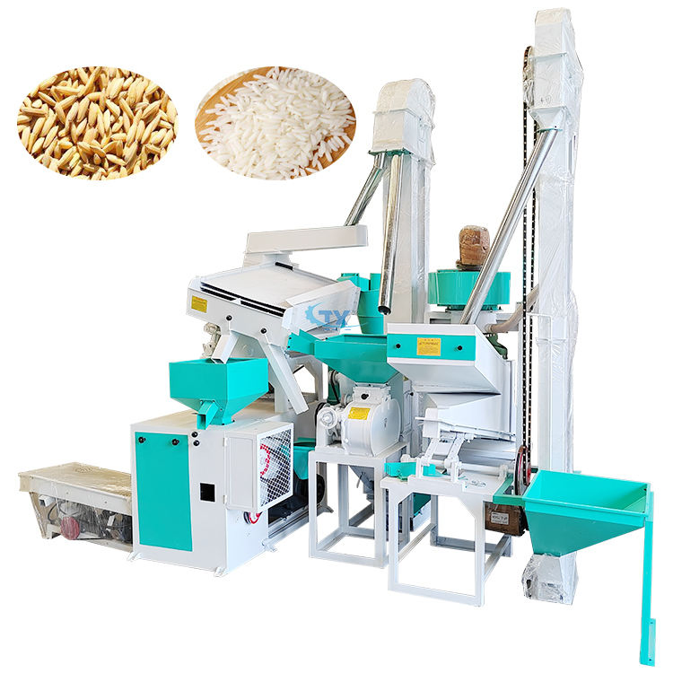 Máquina de procesamiento de arroz molino mini precio equipo de molienda de arroz