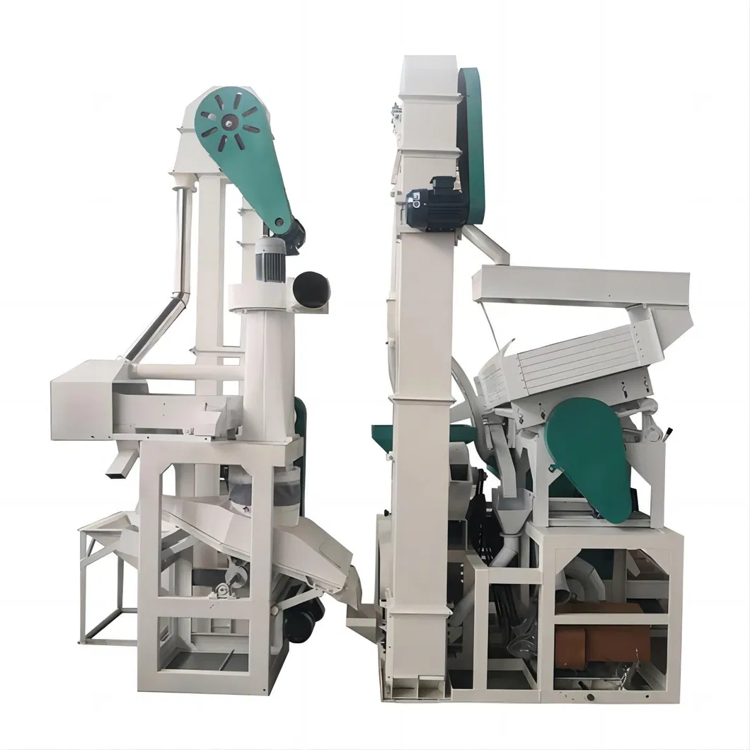 Máquina Compacta de Descascarado y Pulido de Arroz Paddy 15-25 Máquina de Molienda de Arroz Tpd