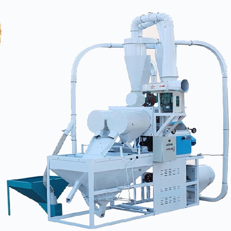 Molino de harina eléctrico compacto de alta producción para casa y comercio, automático, de acero inoxidable, multigrano, para arroz, frijoles, trigo y maíz