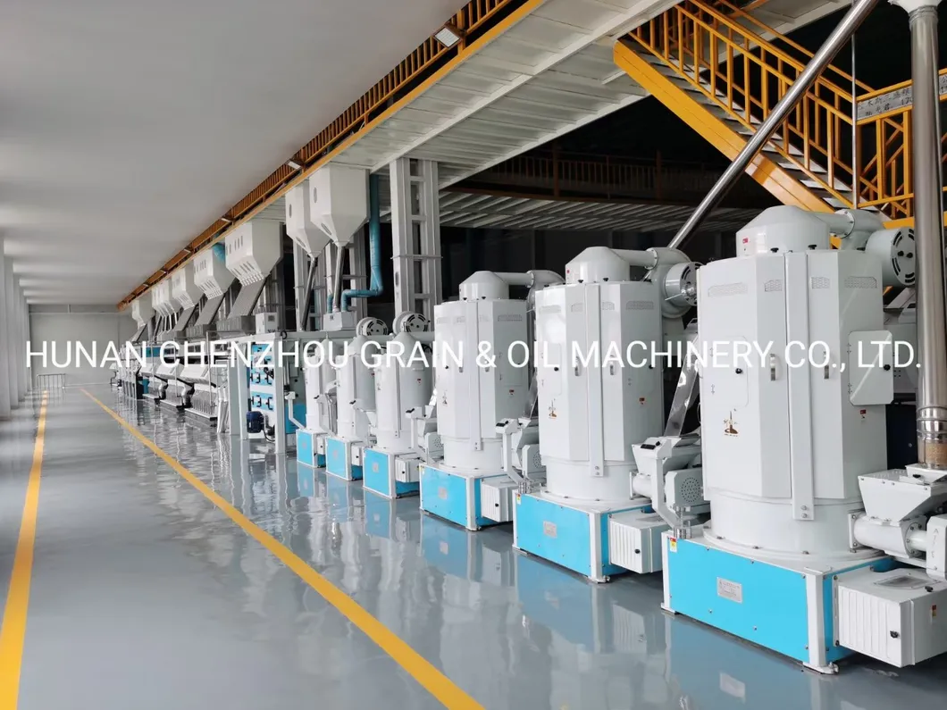 Máquina de Molienda de Arroz Automática 150-2000tpd Nueva Planta de Procesamiento de Arroz