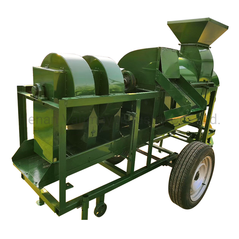 Máquina de desgranador de maíz de trilla de arroz multifuncional