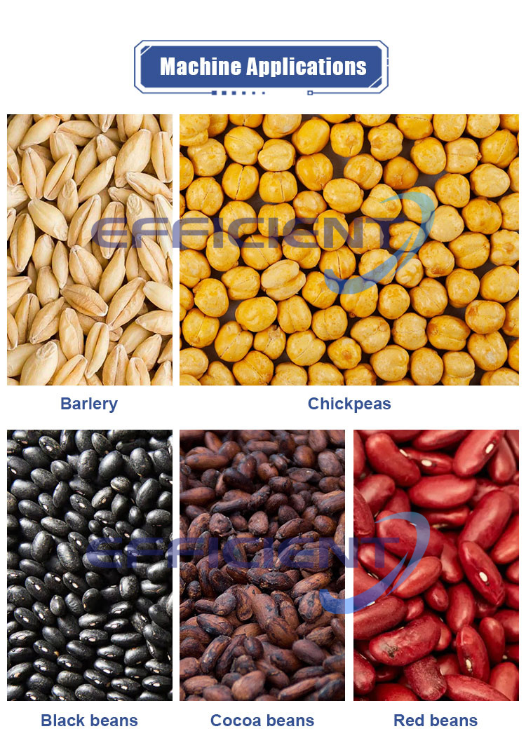 Máquina de limpieza de semillas para soja, arroz, trigo, cacao