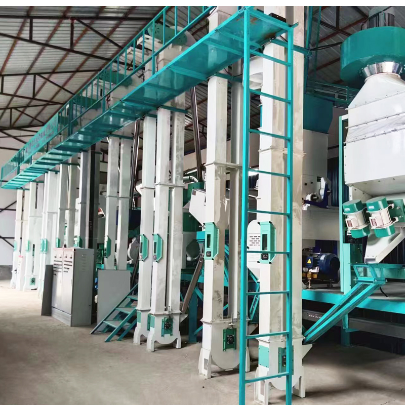 80tpd Planta de molino de arroz industrial de alta capacidad completa