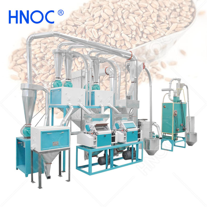 Completo 60t Línea de Producción de Procesamiento de Harina de Sémola, Arroz, Maíz, Trigo