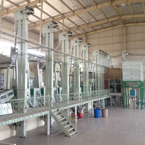 Amct-150tpd Planta de Equipos de Procesamiento de Arroz de Alta Calidad 100-150tpd