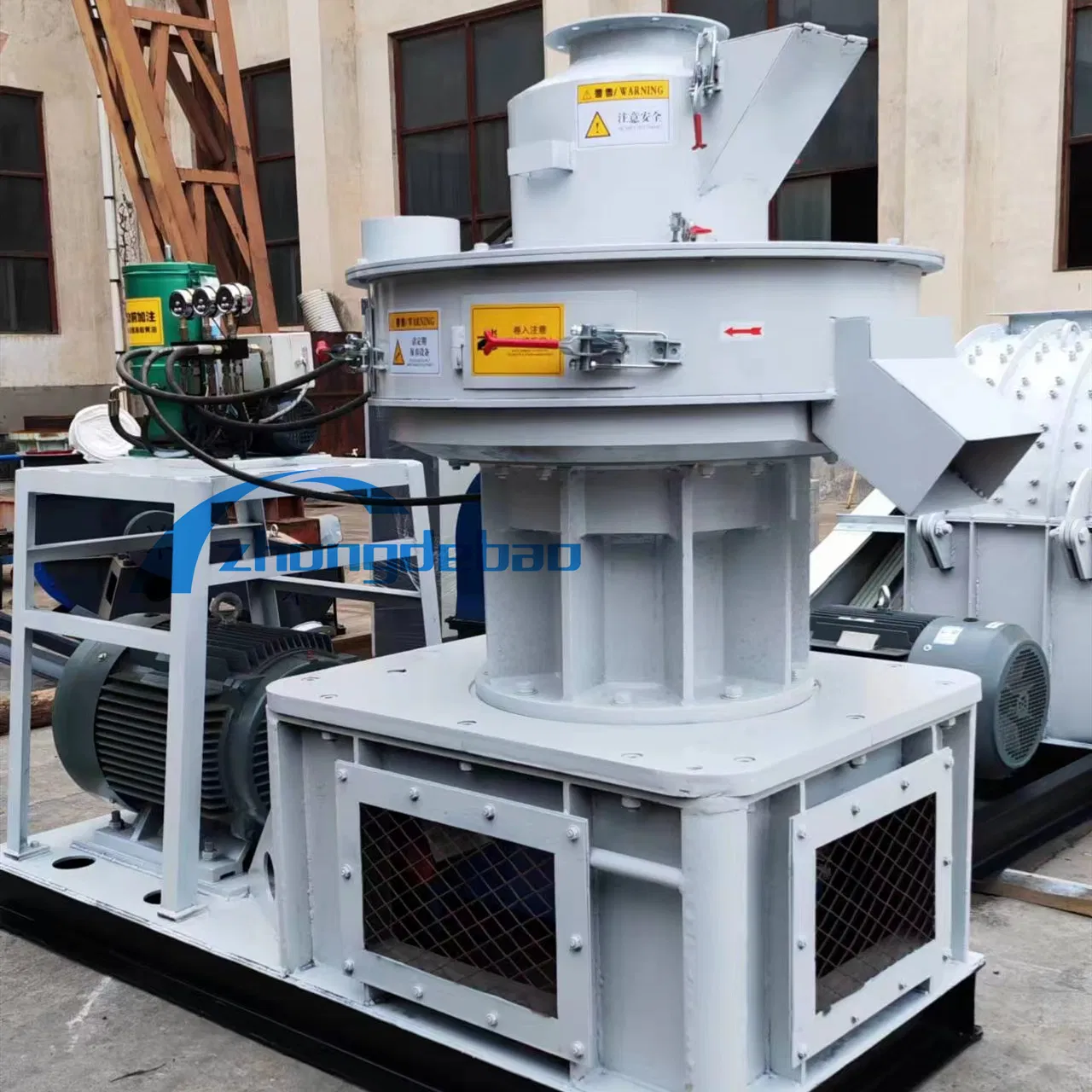 Fabricante chino de máquina de pellets de anillo vertical, máquina para hacer pellets de madera, fábrica de pelletizadoras de biomasa de cáscara de arroz y nuez