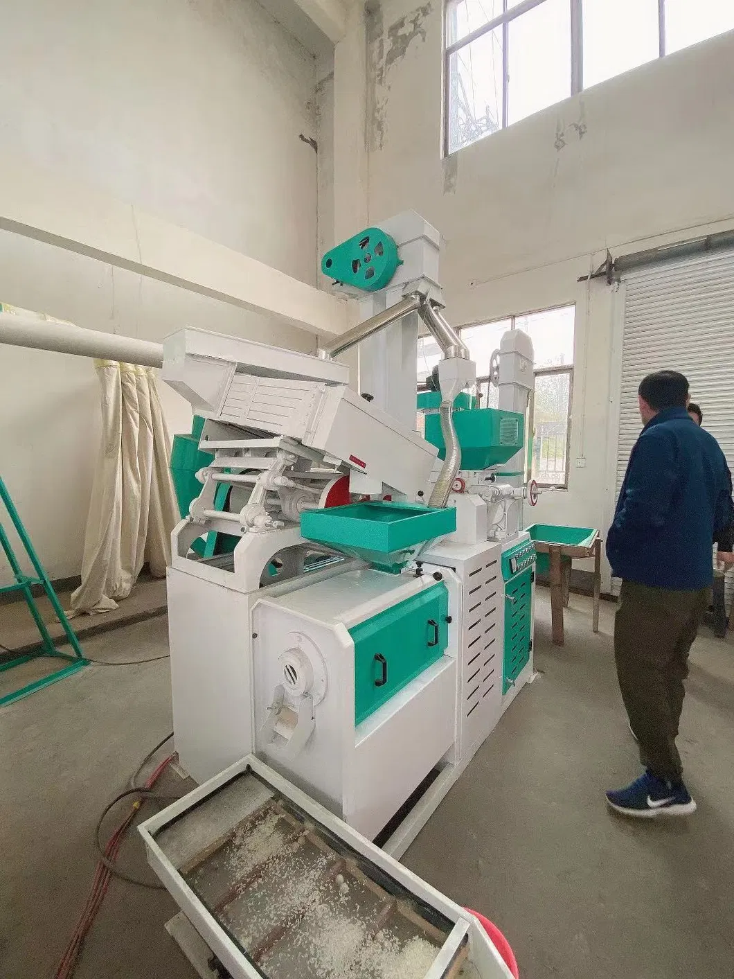 15tons Conjunto Completo de Máquina de Arroz Automática Completa