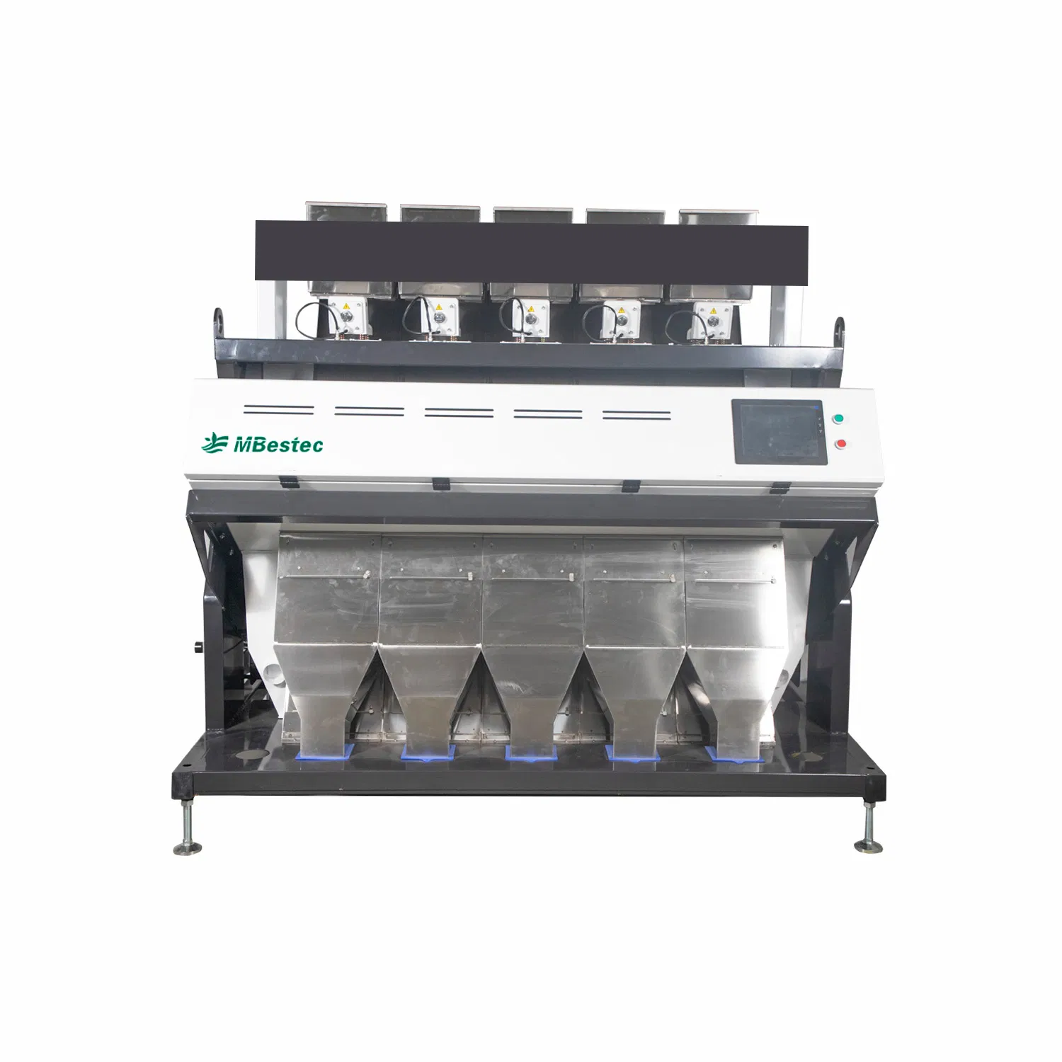 Máquina de clasificación óptica de color Mbestec modelo nuevo para arroz, legumbres, semillas y frijoles