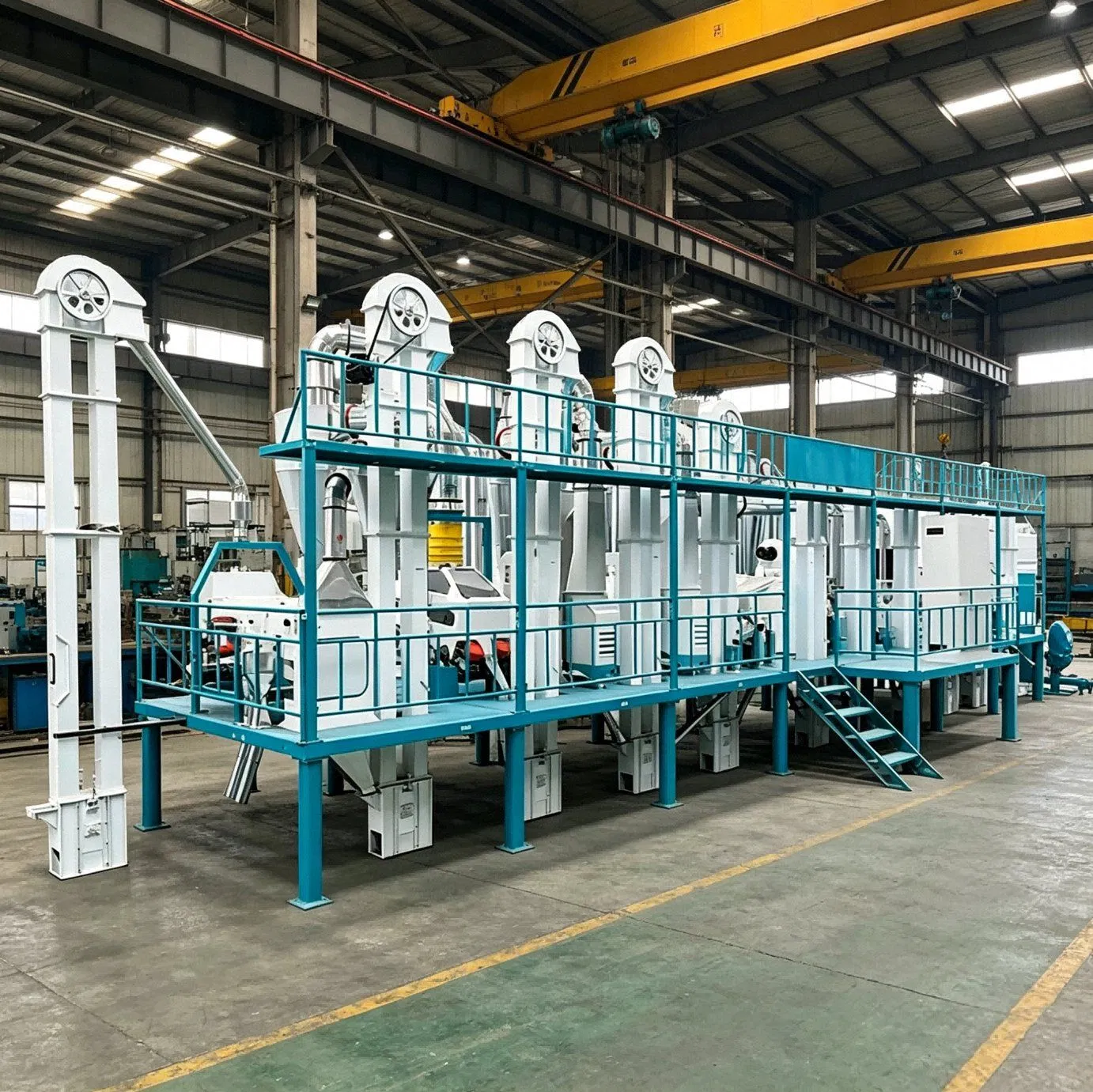 50tpd Máquina de molino de arroz Máquina combinada de molino de arroz Máquina automática de molienda de arroz
