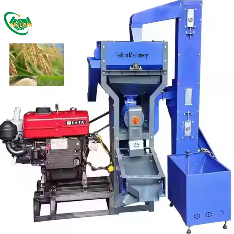 Buena Precio Procesamiento Profesional Descascarado Máquinas de Molienda de Arroz Separador de Arroz Molino de Arroz Moderno Máquina de Molino de Arroz