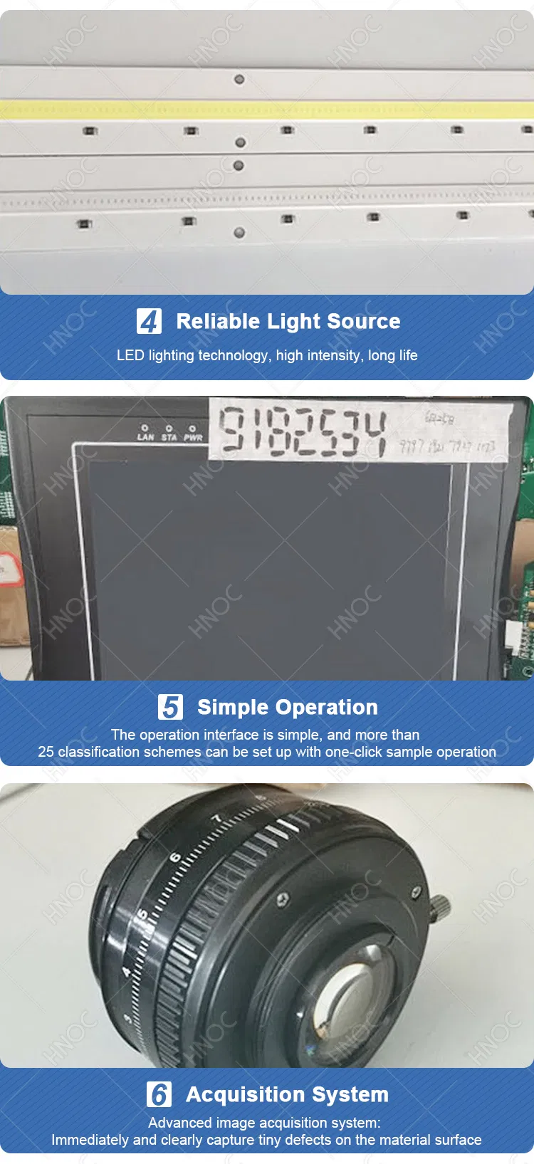 Detalles de máquina clasificadora 8
