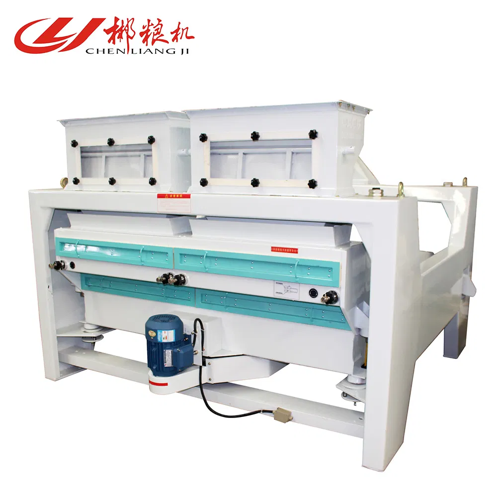 Máquina de limpieza de arroz paddy rotativa Clj en oferta caliente Tqlm80X2