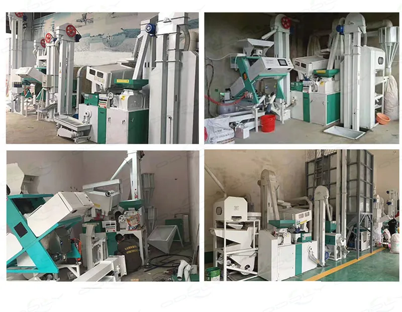 Planta de molienda de arroz automática completa a precio de fábrica
