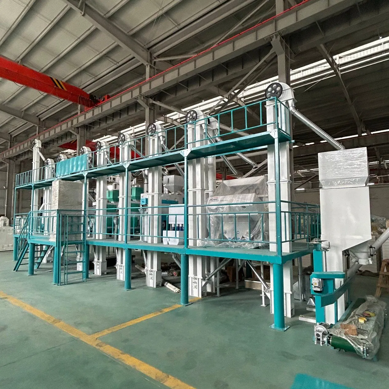 30tpd Máquina de molino de arroz compacta moderna de alta calidad para uso comercial, máquina de molienda de arroz paddy