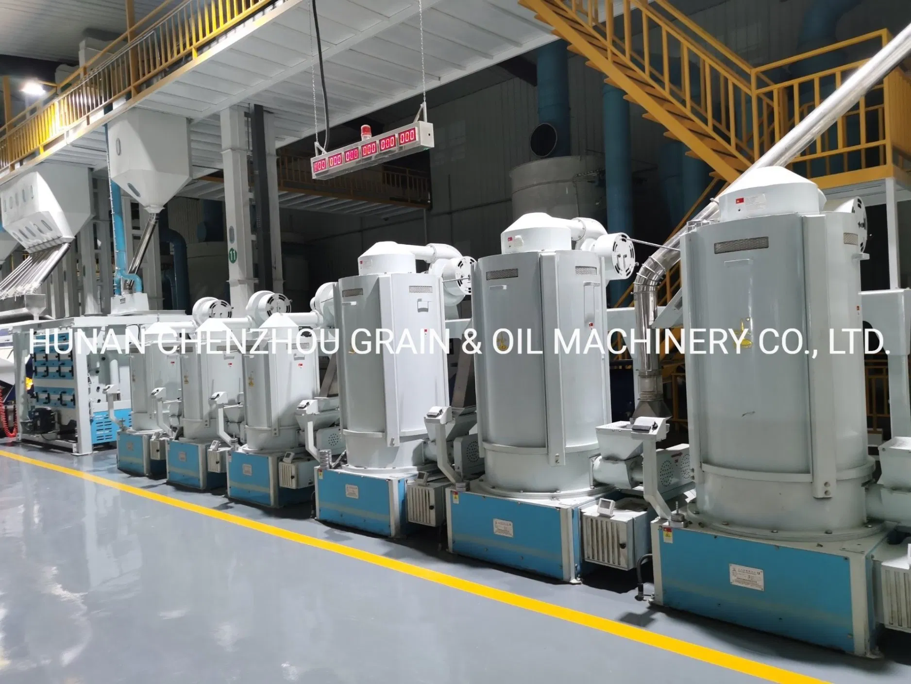 Línea de procesamiento de arroz de alta eficiencia 50-1000t/D máquina de molino de arroz completa