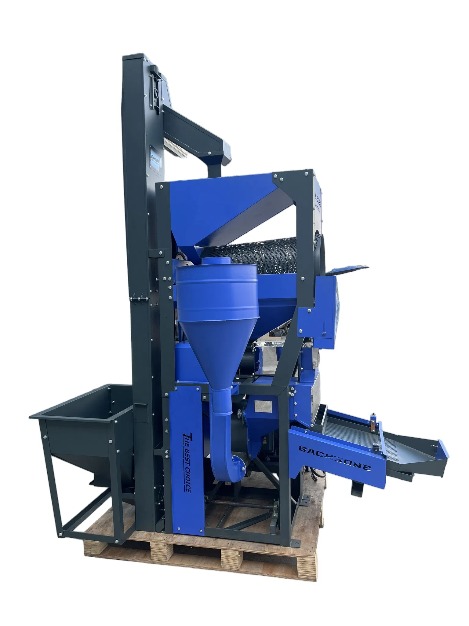 Máquina de molino de arroz Bb-N2026 380V Máquina comercial de procesamiento de arroz paddy 1000kg/H 3400-3700rpm Velocidad del husillo clasifica arroz roto completo ensamblaje de producción