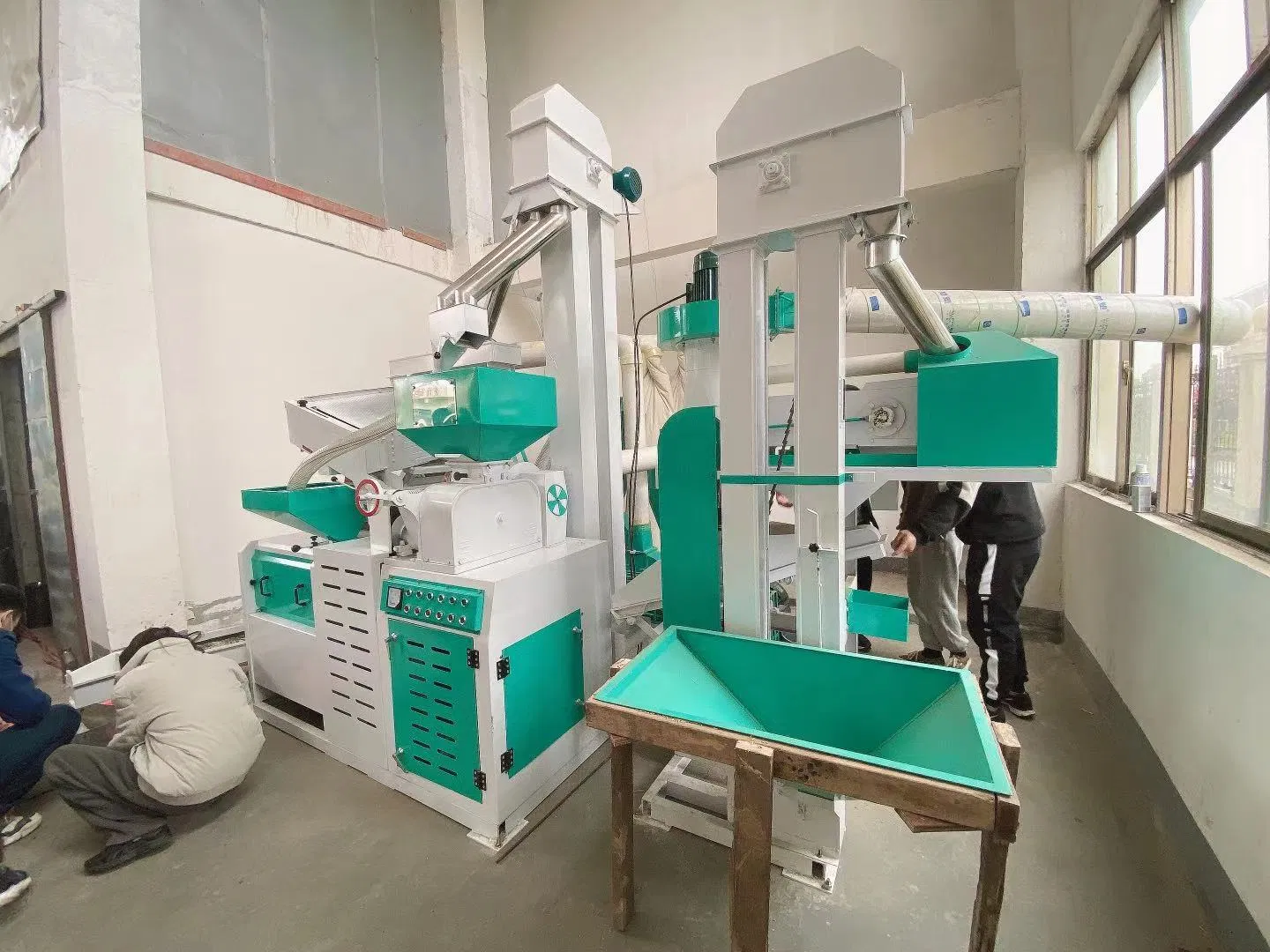 15tons Conjunto Completo de Máquina de Arroz Automática Completa