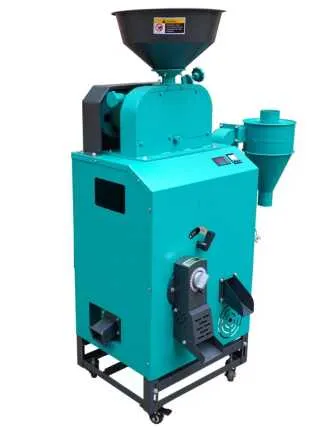 Máquina automática de martillo para arroz y maíz - Vista lateral