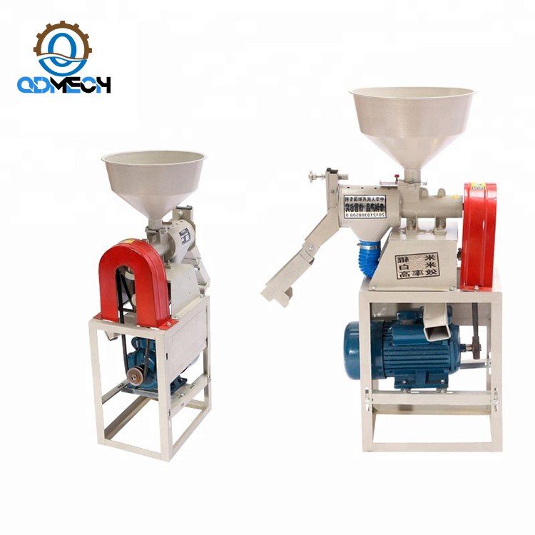 Mo-Qdmech Combined Rice Mill and Corn Peeler Machine Multi Function Grain Hulling Shelling Equipment for Paddy Maize Wheat Sorghum