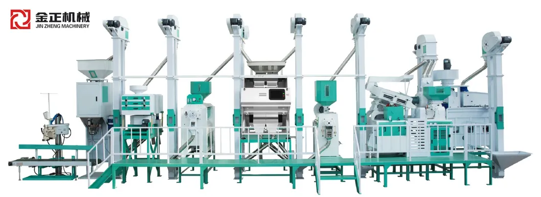Equipo de procesamiento de arroz eficiente para molino de arroz automático avanzado