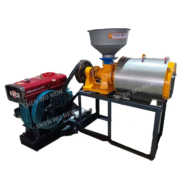 Molino de Grano Automático en Venta 150kg/H Molinillo de Arroz y Trigo