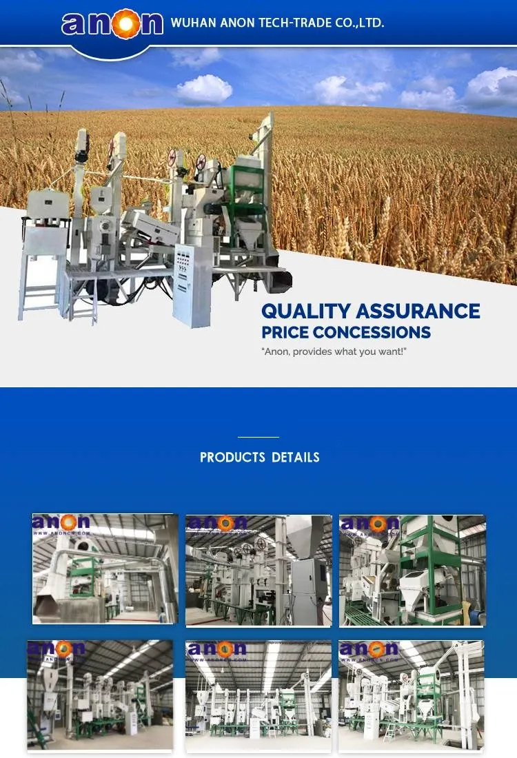 Equipos Industriales de Molienda de Arroz Molino de Arroz