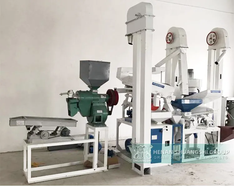 Maquinaria Industrial de Molienda de Arroz Completa 1ton /H Máquina Automática de Molienda de Arroz 2ootpd Precio de Planta de Molienda de Arroz