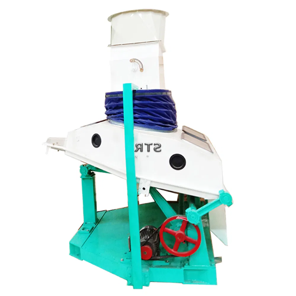 STR TQSX125 equipo de arroz limpiador de semillas de soja destonador tqsx 125 máquina de limpieza de grano con envasado