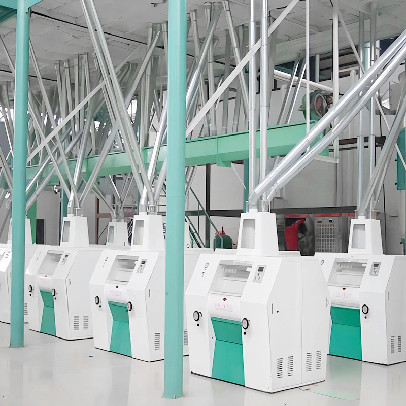 Máquina de molienda automática de trigo maíz semolina con rodillo de arroz Máquina de fresado de trigo para harina