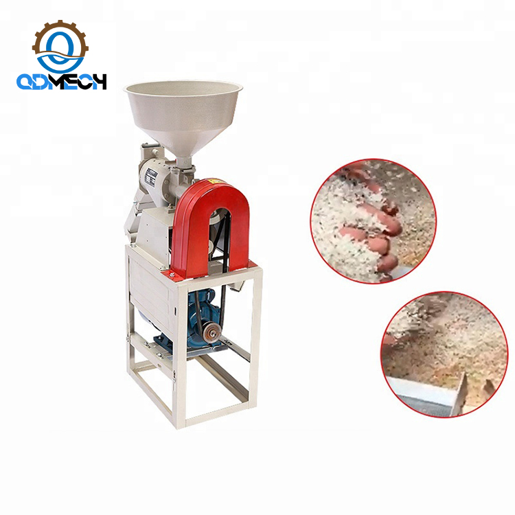 Mo-Qdmech Combined Rice Mill and Corn Peeler Machine Multi Function Grain Hulling Shelling Equipment for Paddy Maize Wheat Sorghum