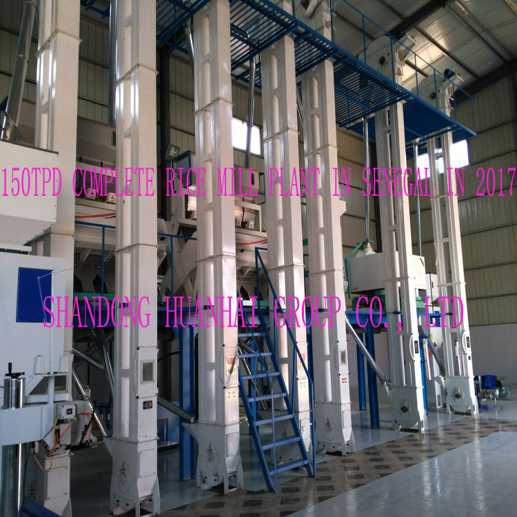 100tpd 200tpd Planta de Molienda de Arroz