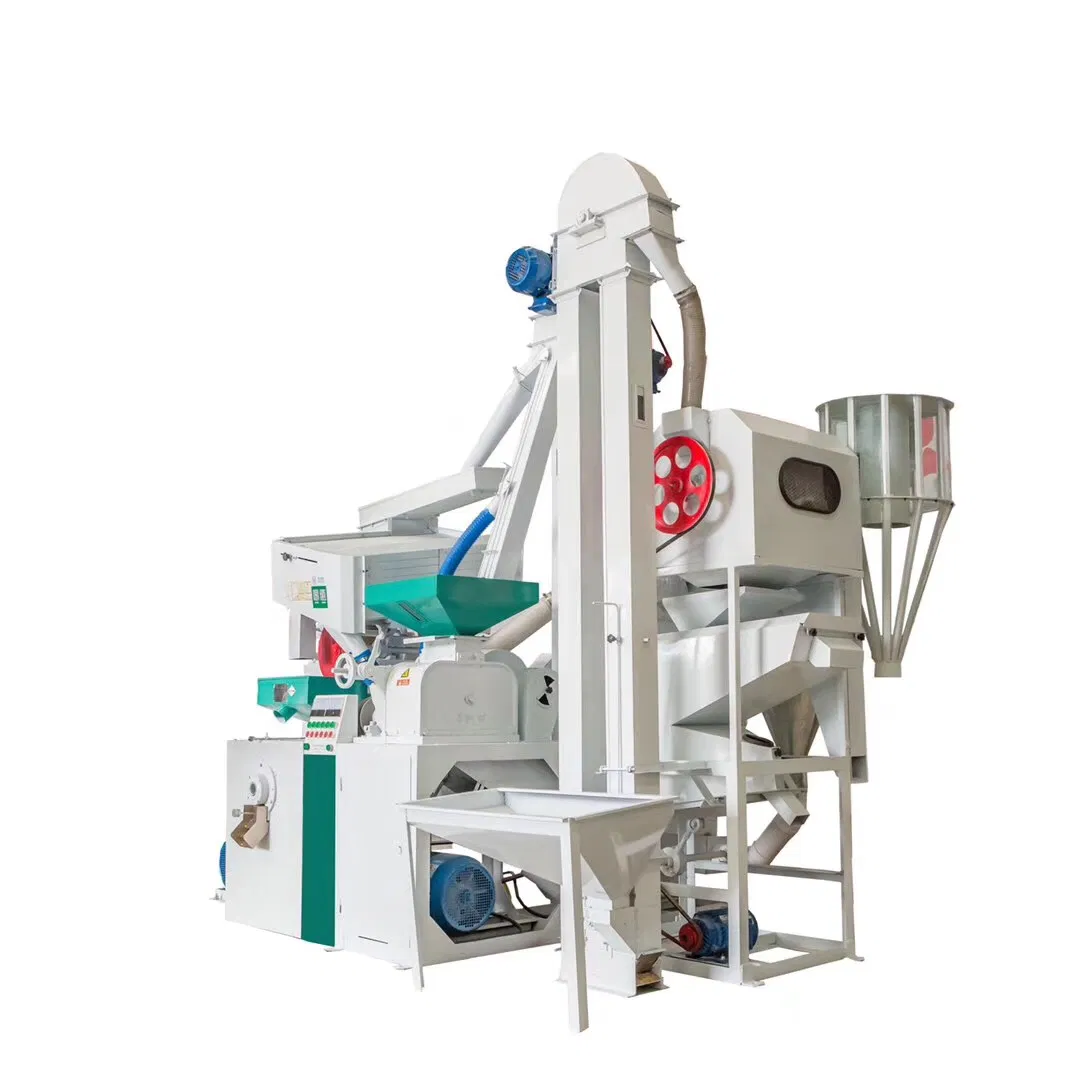 Fabricar 15 Tpd Mini Molino de Arroz Combinado Maquinaria Agrícola