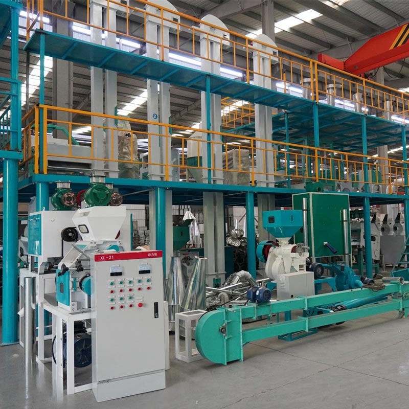 1-500tpd Planta de molienda de arroz completa en China