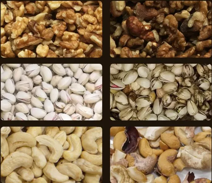 Clasificador de color para almendras