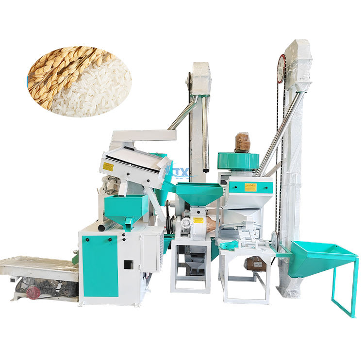 Máquina de procesamiento de arroz molino mini precio equipo de molienda de arroz