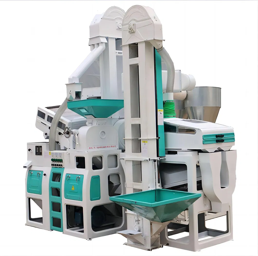 Máquina Compacta de Descascarado y Pulido de Arroz Paddy 15-25 Máquina de Molienda de Arroz Tpd