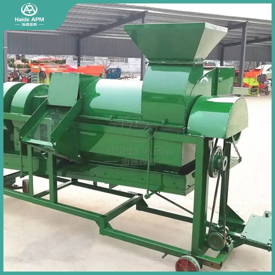 Desgranadora de maíz APM500 Desgranadora eléctrica multifuncional para múltiples cultivos, peladora de arroz, trigo y máquina desgranadora