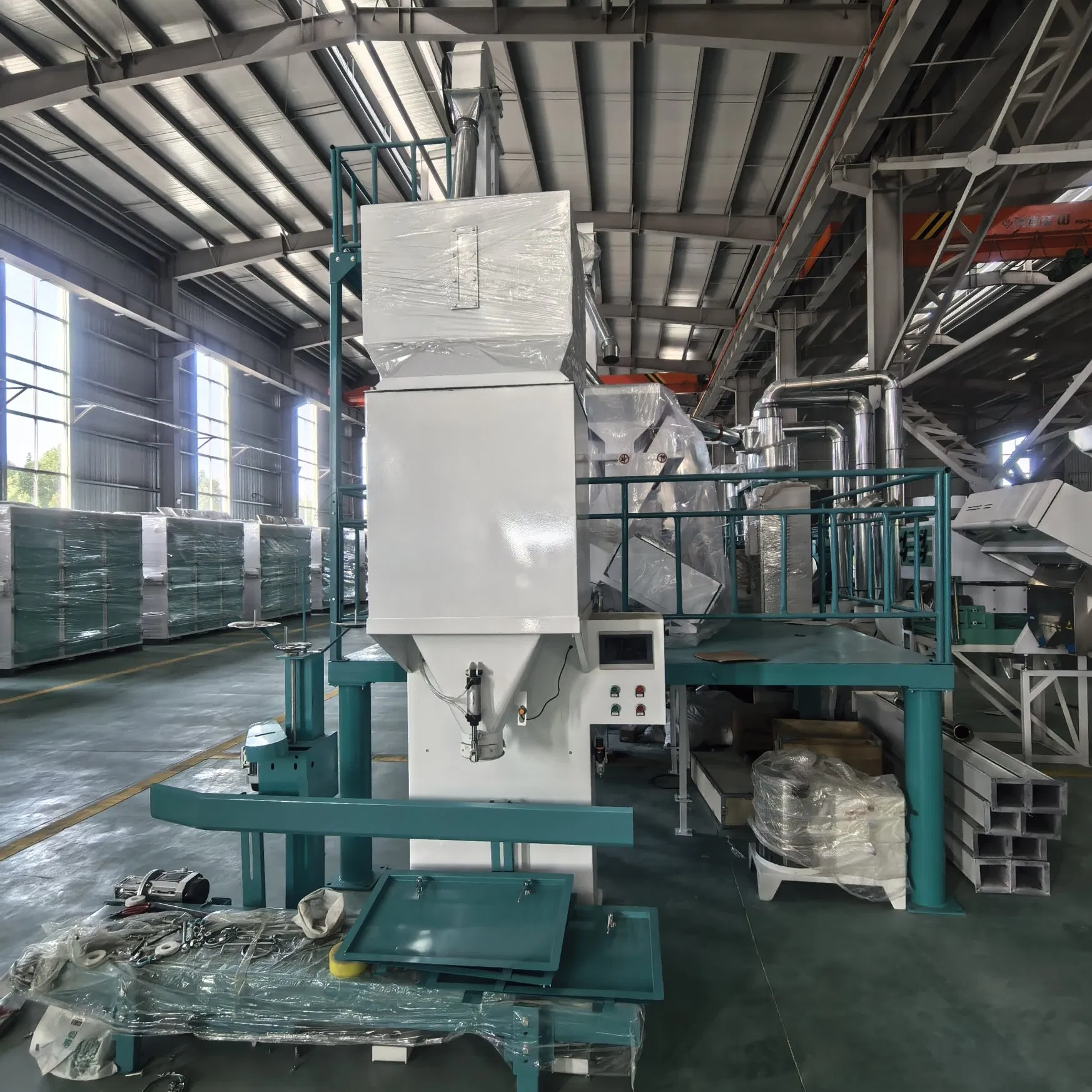 Máquina de molino de arroz compacta combinada moderna de alta eficiencia para uso comercial
