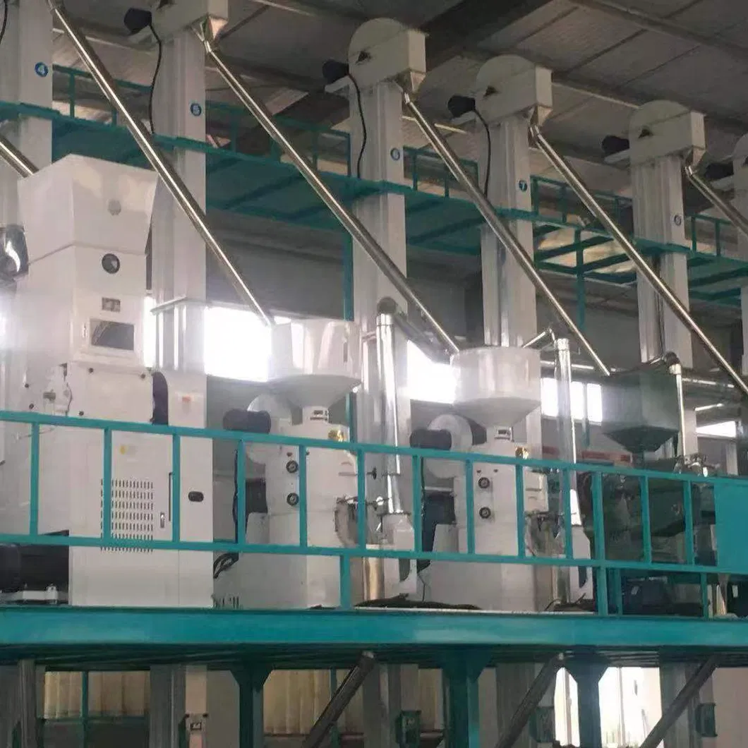 60 Molino de arroz totalmente automático de 1 tonelada por día con aprobación CE