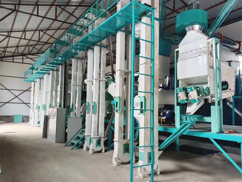 80tpd Planta de molino de arroz industrial de alta capacidad completa