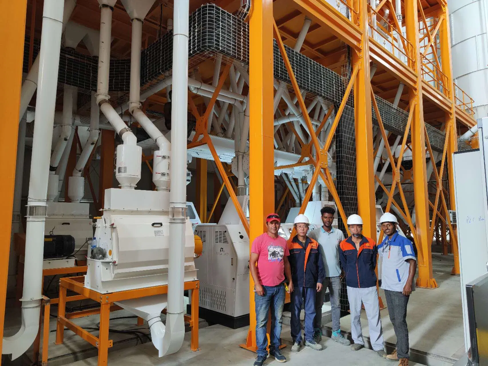 30t-1000t Planta de Molino de Harina de Trigo Completo y Multigrano – Equipos de Procesamiento Industrial para Trigo, Arroz, Maíz y Soja