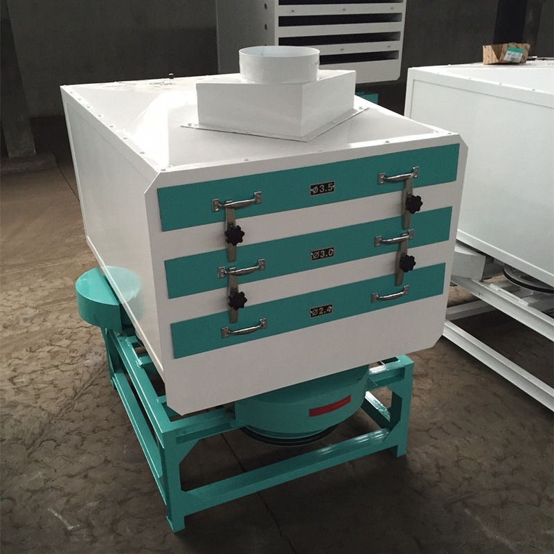 Mmjp80*3 Equipo de procesamiento de arroz con clasificación y cribado de arroz blanco plano y rotativo